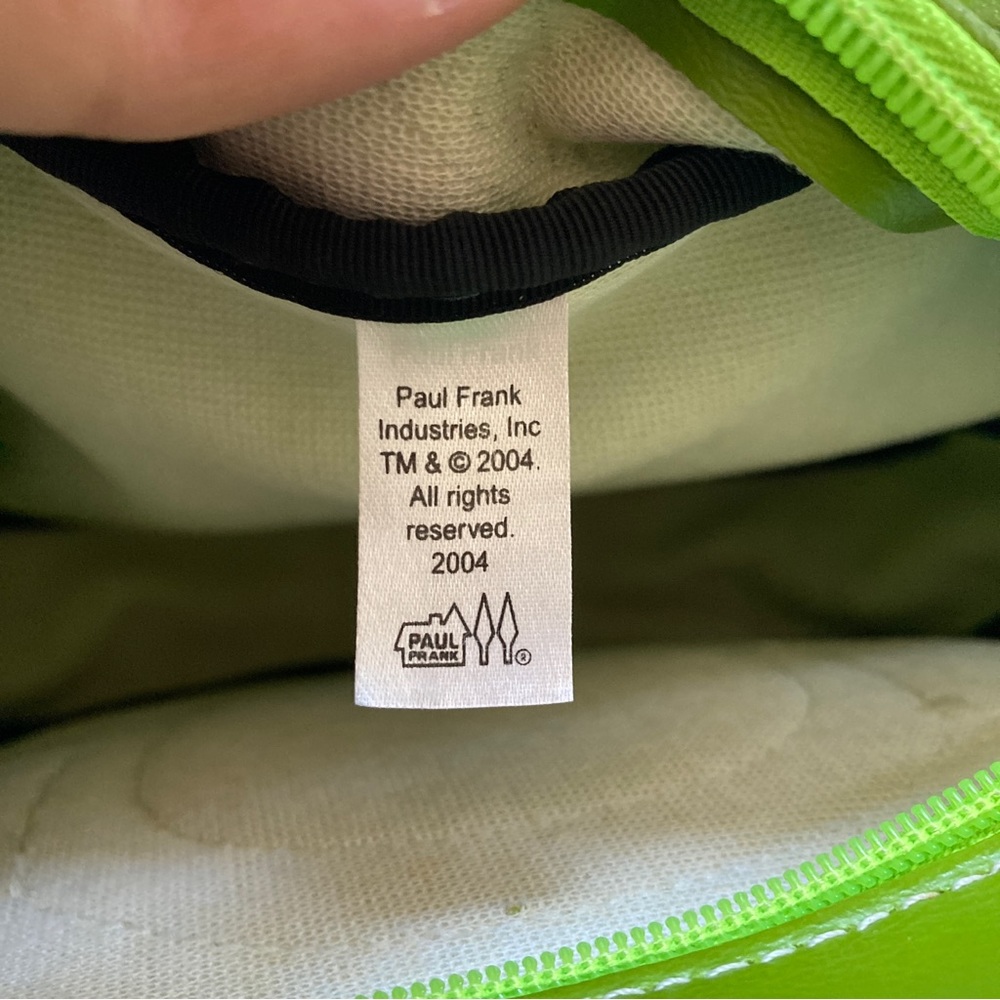 Paul Frank 2004 Green Julius Mini Purse 🙈 - Picture 7 of 8